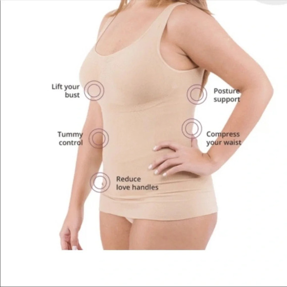 Camishaper size large tan body shaper/shapewear - Picture 4 of 10